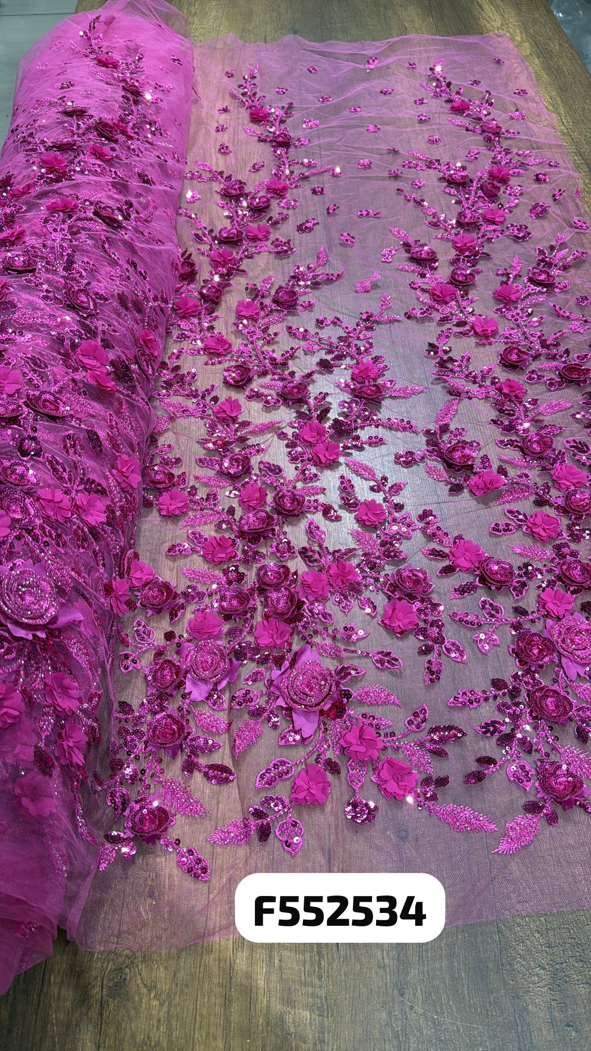 Newyıldız Dantel F552534 beaded lace
